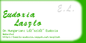 eudoxia laszlo business card